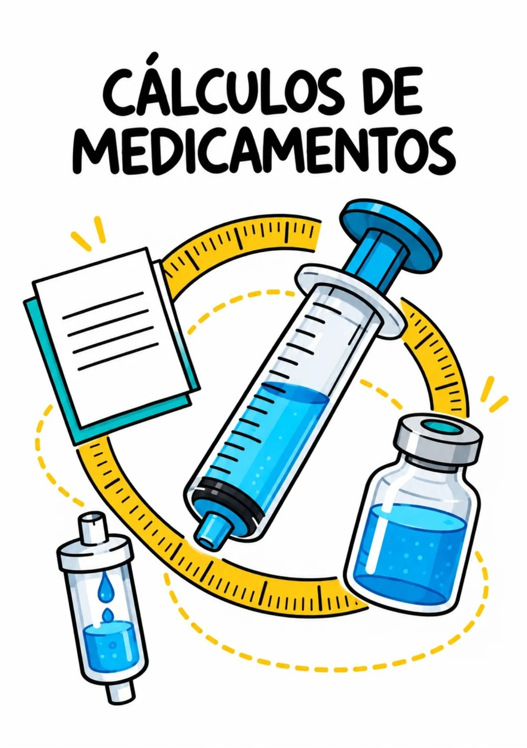 Capa de Cálculos de Medicamentos e Gotejamento