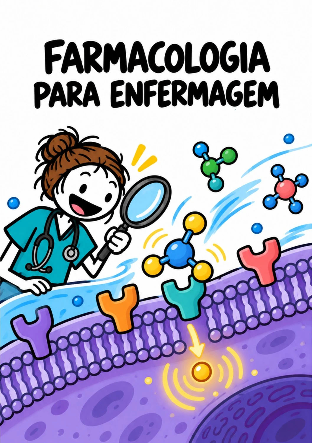 Capa de Farmacologia para Enfermagem