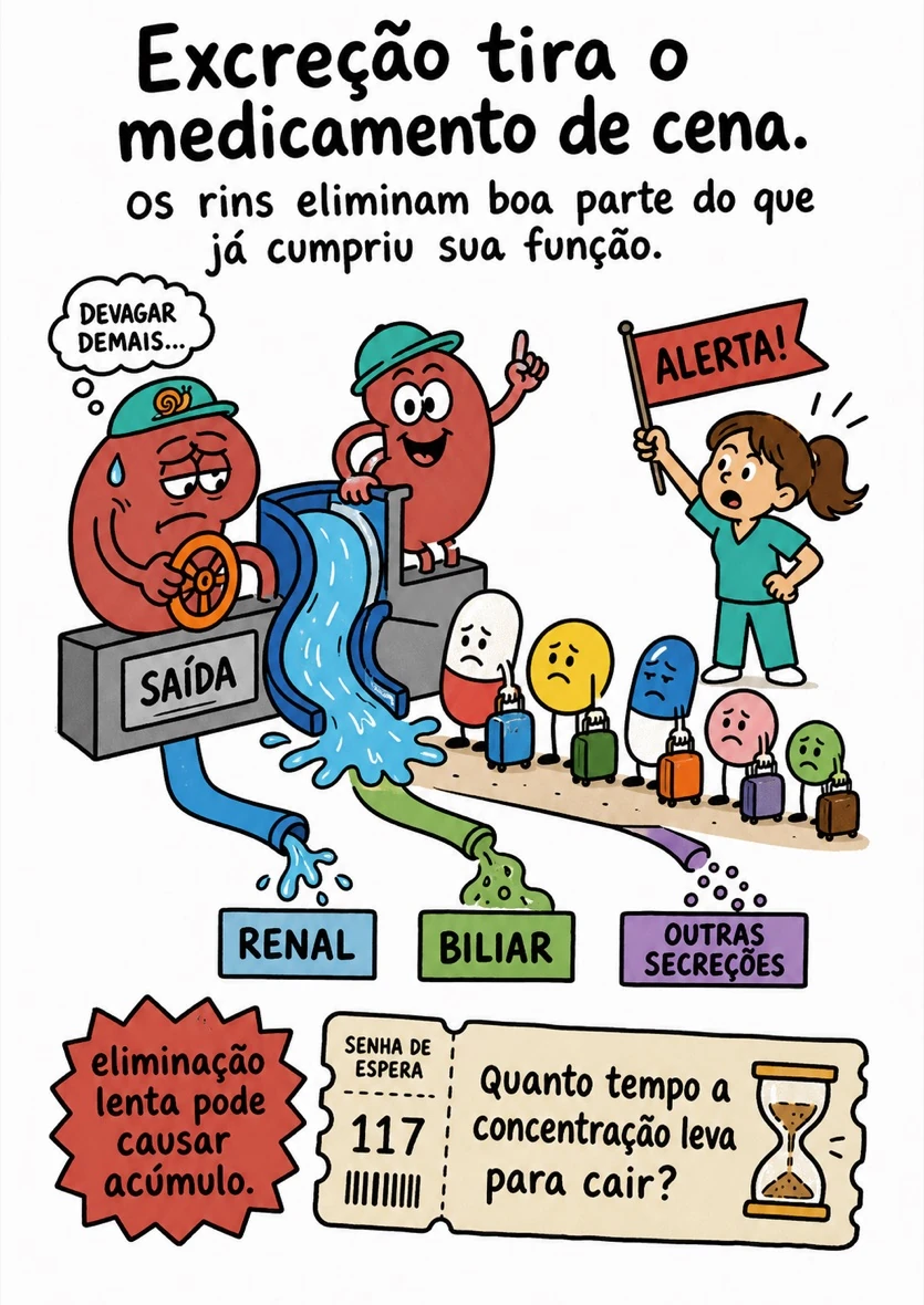 Amostra real: Caminho do medicamento