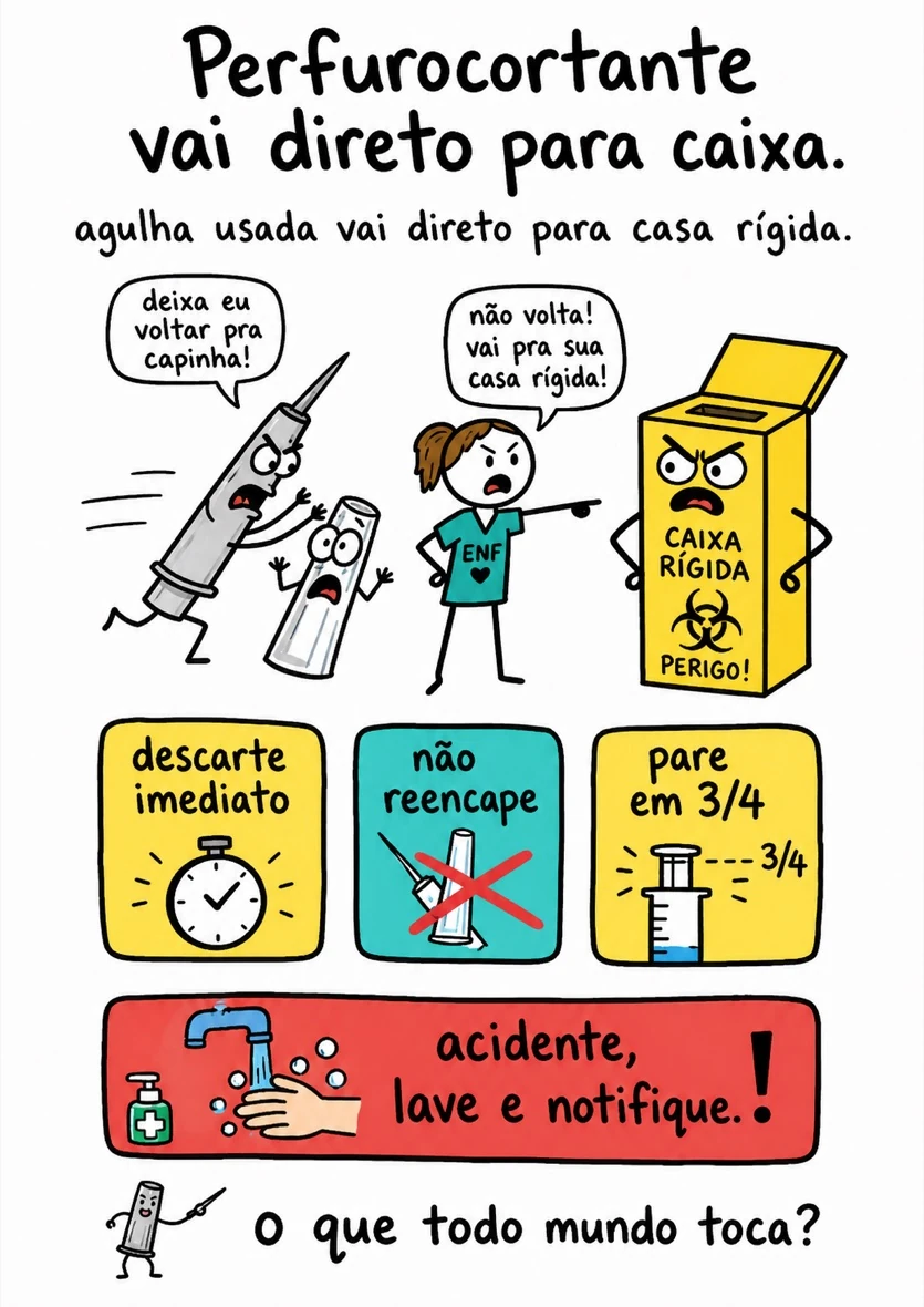 Amostra real: Biossegurança