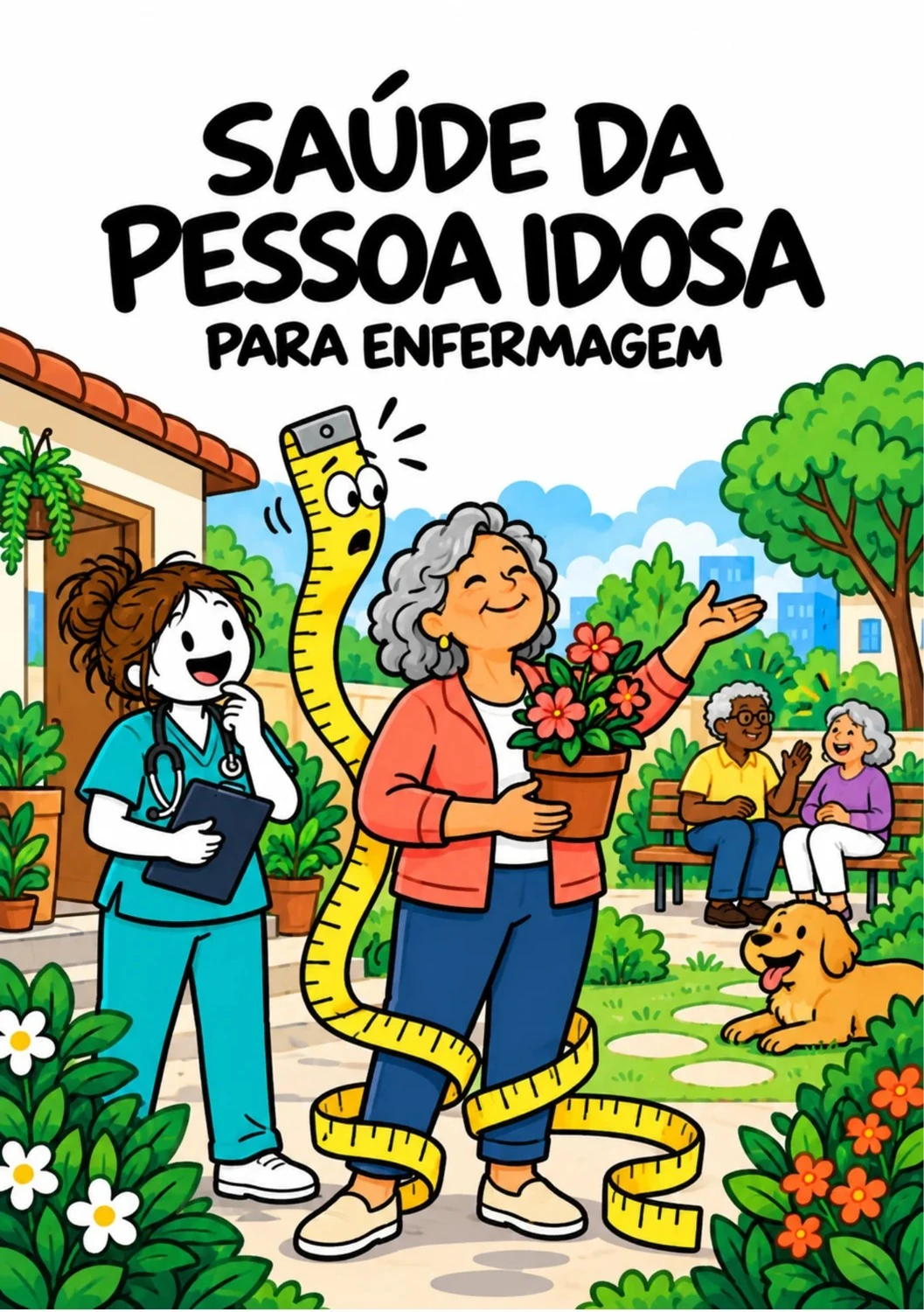 Capa de Saúde da Pessoa Idosa para Enfermagem